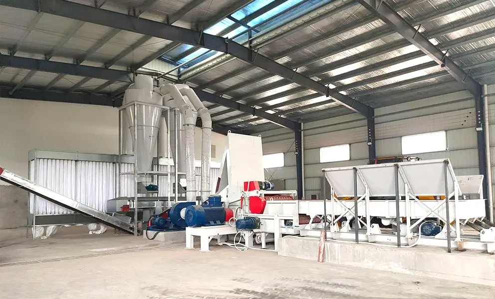 Wooden Pallet Building Mold Particle Production Line (1)