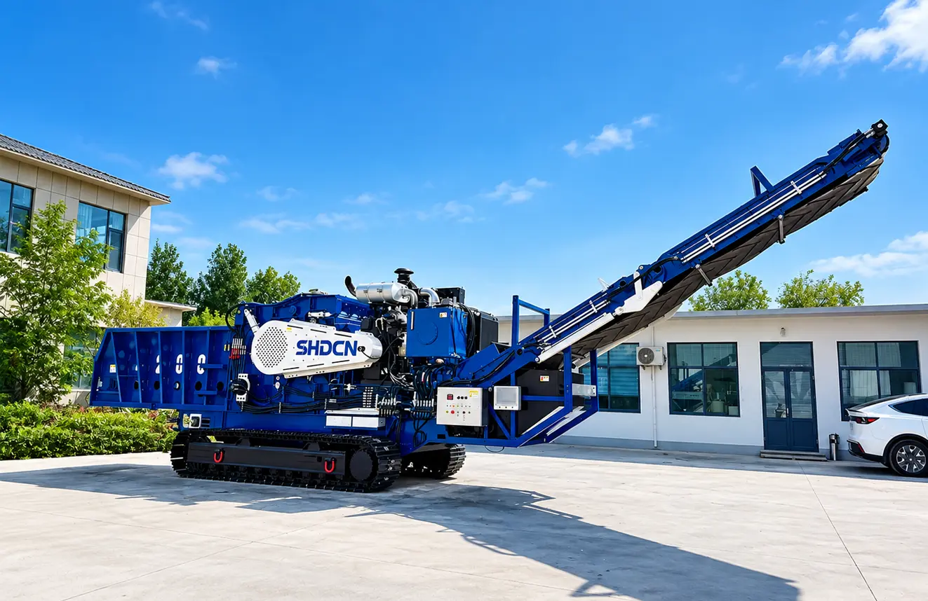 SHDCN diesel horizontal grinder manufacturer factory machine
